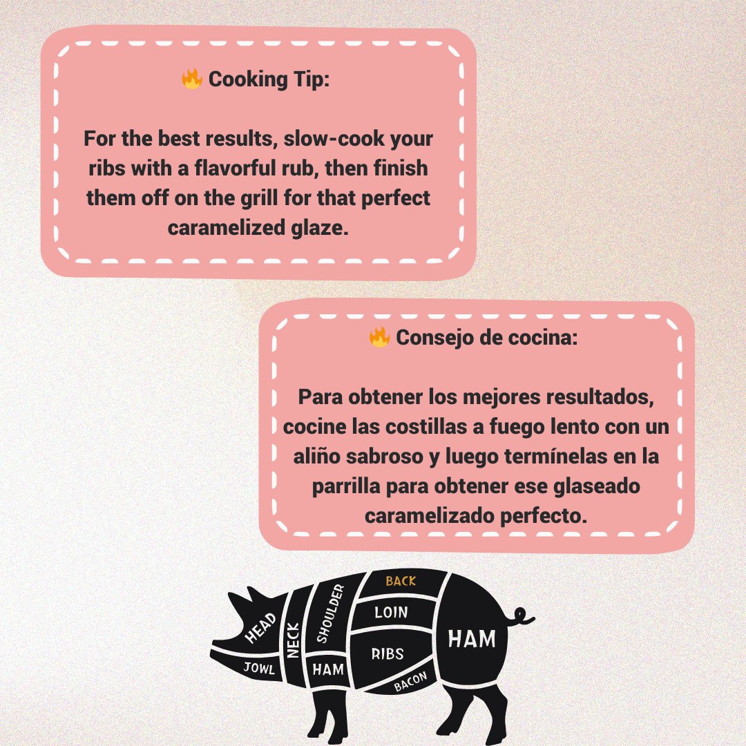 🎉 Pork of the Day: Baby Back Ribs
As we wrap up #Porktober, we’re celebrating the star of BBQ season—baby back ribs! 🌟 Juicy, and packed with flavor, these ribs are perfect for grilling and sharing with friends and family.