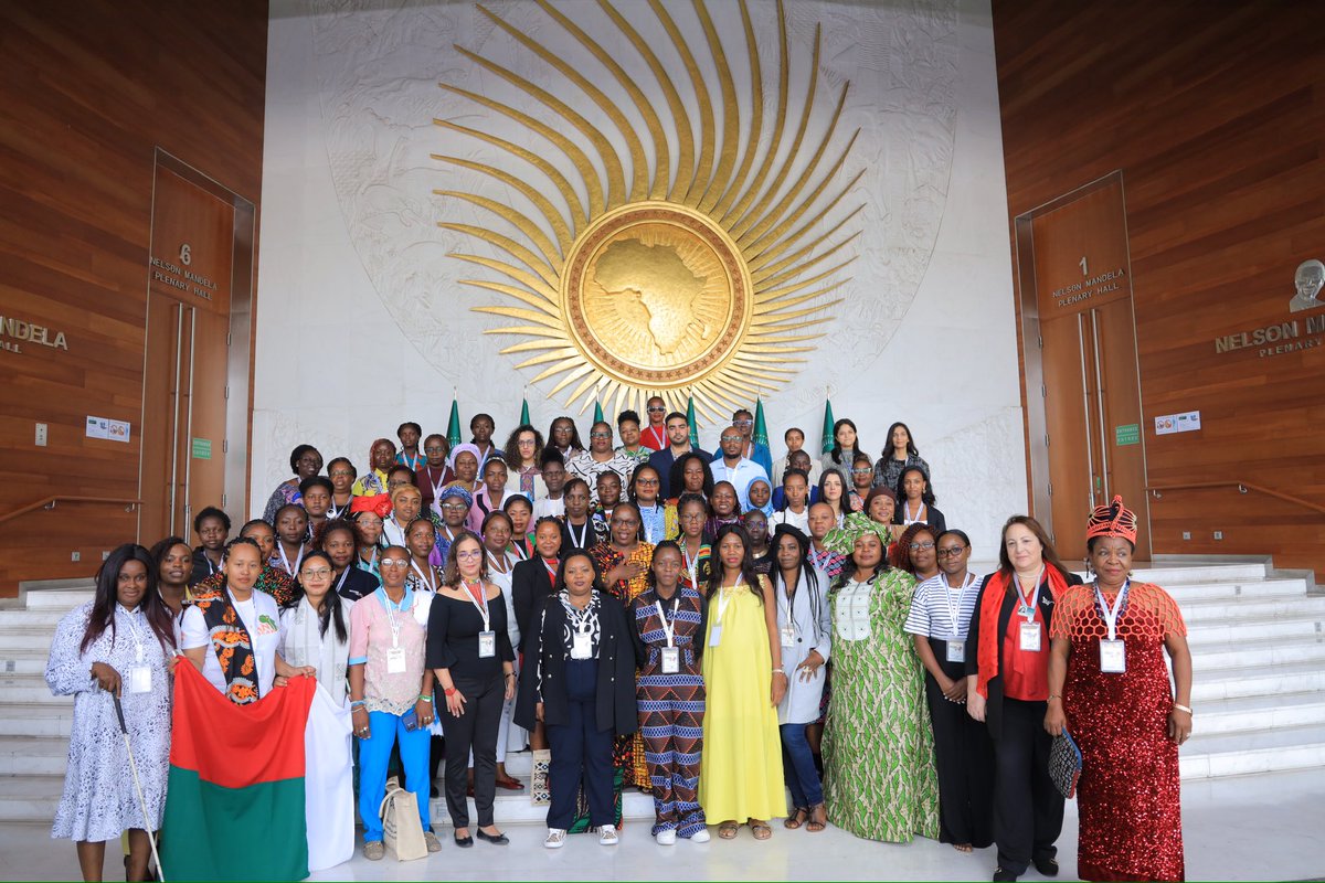 Just arrived at the <a href="/_AfricanUnion/">African Union</a> Headquarters in Addis😃
Glad to be here for the Beijing+30 CSO &amp; Youth Review, where we will engage in vital discussions on advancing the rights of girls and women. I will be sharing key highlights from the discussions! Keep an eye out 😃