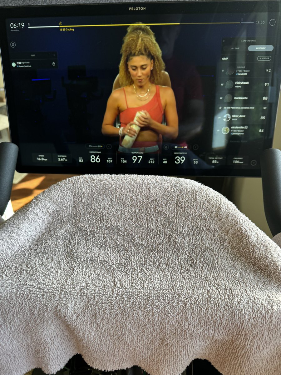 MAGAWoodworker's tweet image. Just finished a ride with Ally Love!
“your input is your output”
Get some 👍💪#Peleton