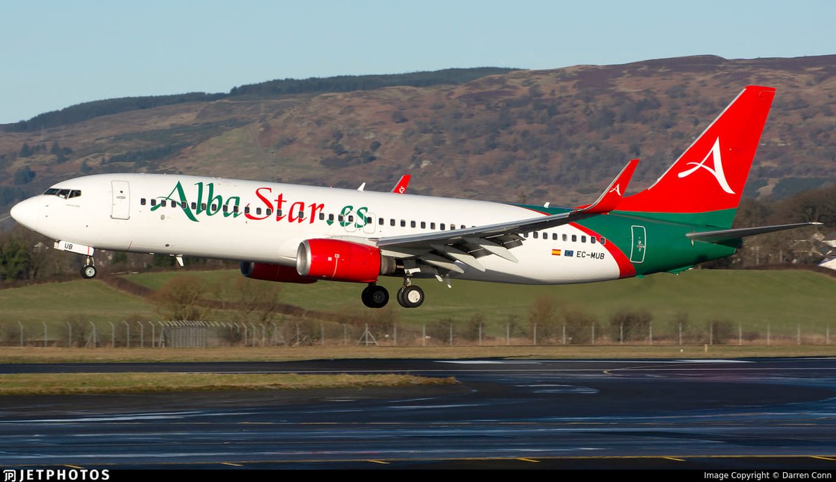 Parece que en breve partirá de España este Boeing 737-800 de AlbaStar 🇪🇸 rumbo a Argentina 🇦🇷

La aeronave operará para Flybondi durante la temporada de verano 2024/25.