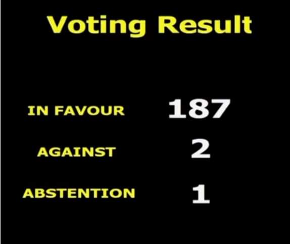 iVergüenza debería dar a #USA y sus lamebotas, que piensan que el mundo entero está equivocado y ellos tienen la razón! iViva #Cuba! #CDRCuba #TumbaElBloqueo #UnidosXCuba