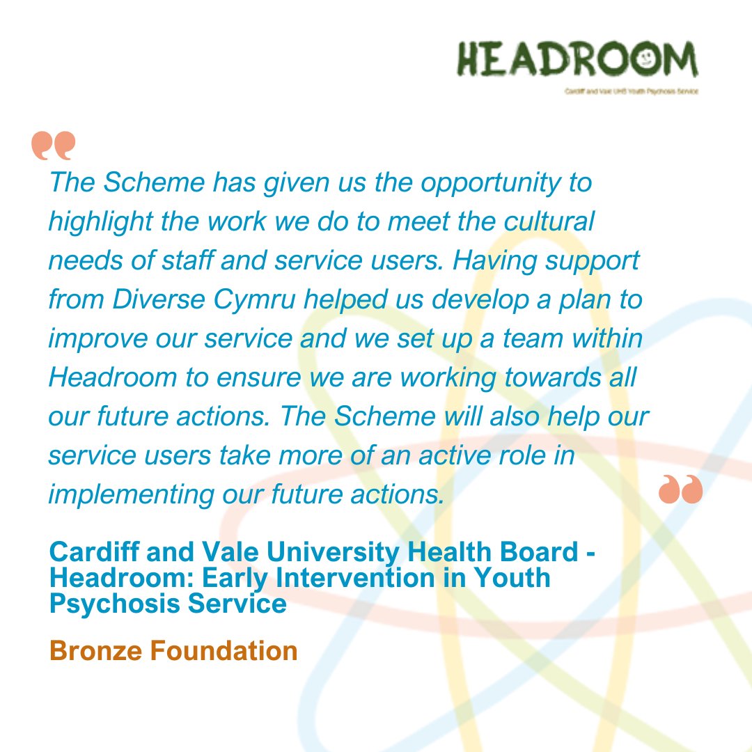 Last but certainly not least, <a href="/CV_UHB/">Cardiff and Vale University Health Board</a> Headroom: Early Intervention in Youth Psychosis Service received the Bronze Foundation Award. 

Congratulations to all 25 of this year's winners! 🎉