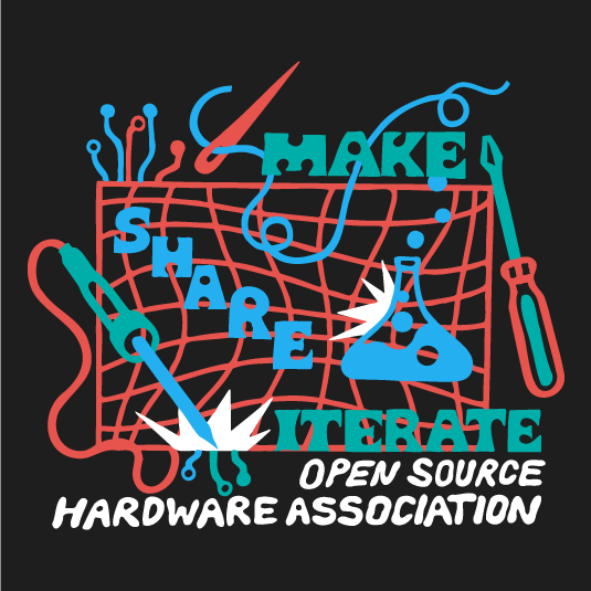 It's almost time for this beautiful gorgeous lovely tee to disappear for FOREVER!! If you are wanting to rep OSHWA with a rad design now is the time!! customink.com/fundraising/op…