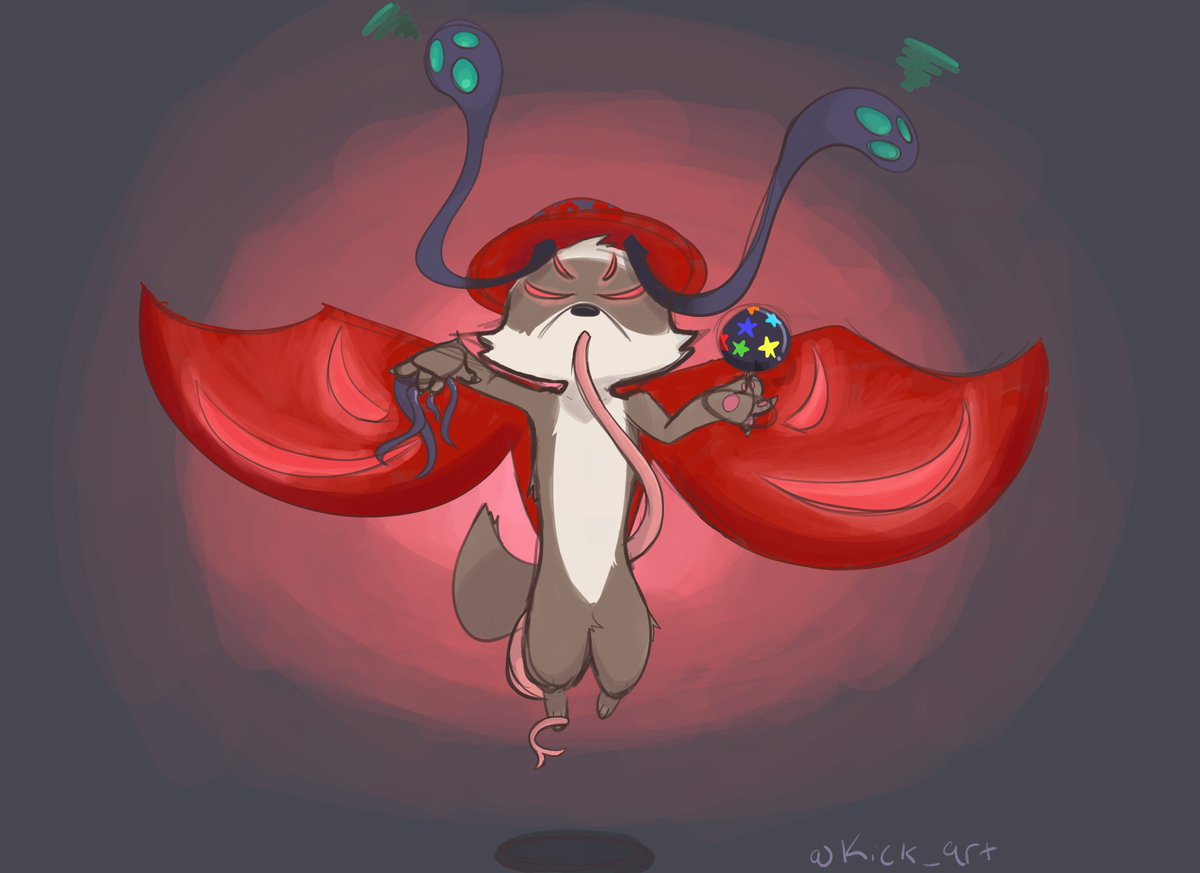 _Kick_Art's tweet photo. A finished 2D art for @FerretMagic1 ! https://t.co/bwQUQf5P1n