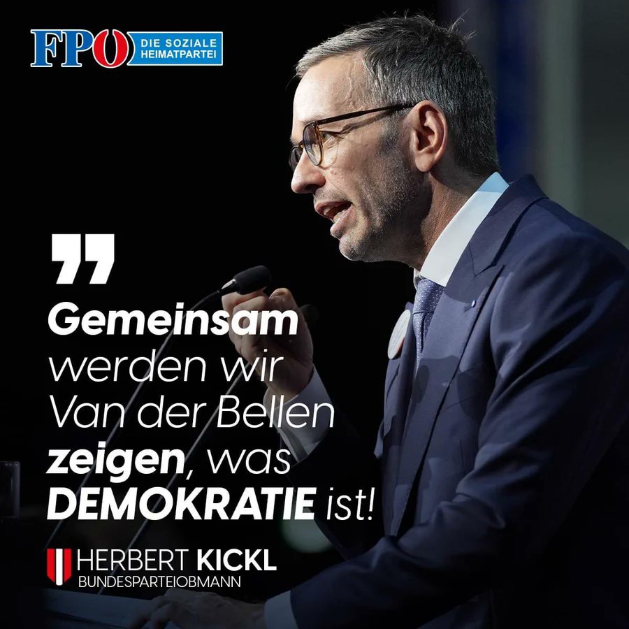 JuliusCaesarBG's tweet photo. Westenthaler #FellnerLive @oe24tv :
"Der vdB ein Grüner Linksextremist und Autokrat!" https://t.co/OLelPwTCZM