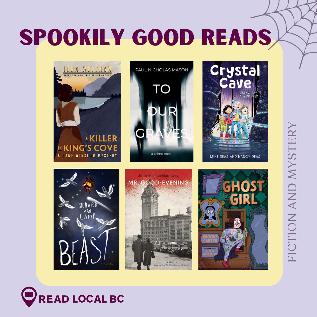 Happy Halloween! 👻📚

<a href="/ubcpress/">UBC Press</a> <a href="/arsenalpulp/">Arsenal Pulp Press</a> <a href="/TouchwoodEd/">TouchWood Editions</a>
<a href="/NightwoodEd/">Nightwood Editions</a> <a href="/orcabook/">Orca Book Publishers</a> <a href="/nonpublishing/">NON Publishing</a>
<a href="/DMPublishers/">Douglas & McIntyre</a> <a href="/talonbooks/">Talonbooks</a> <a href="/readlocalbc/">Read Local BC</a> #readlocalbc