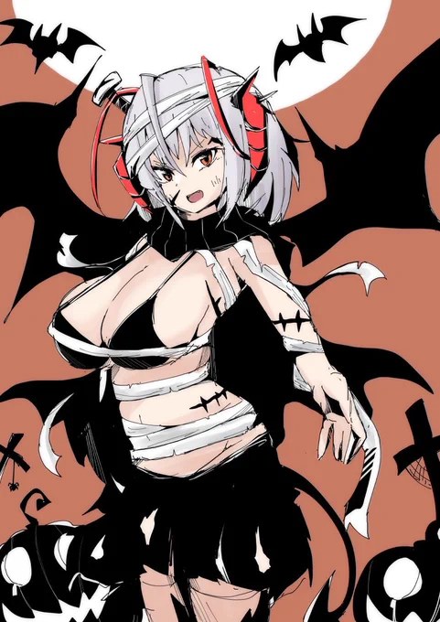 ハロウィンにはWを描く風習があった 