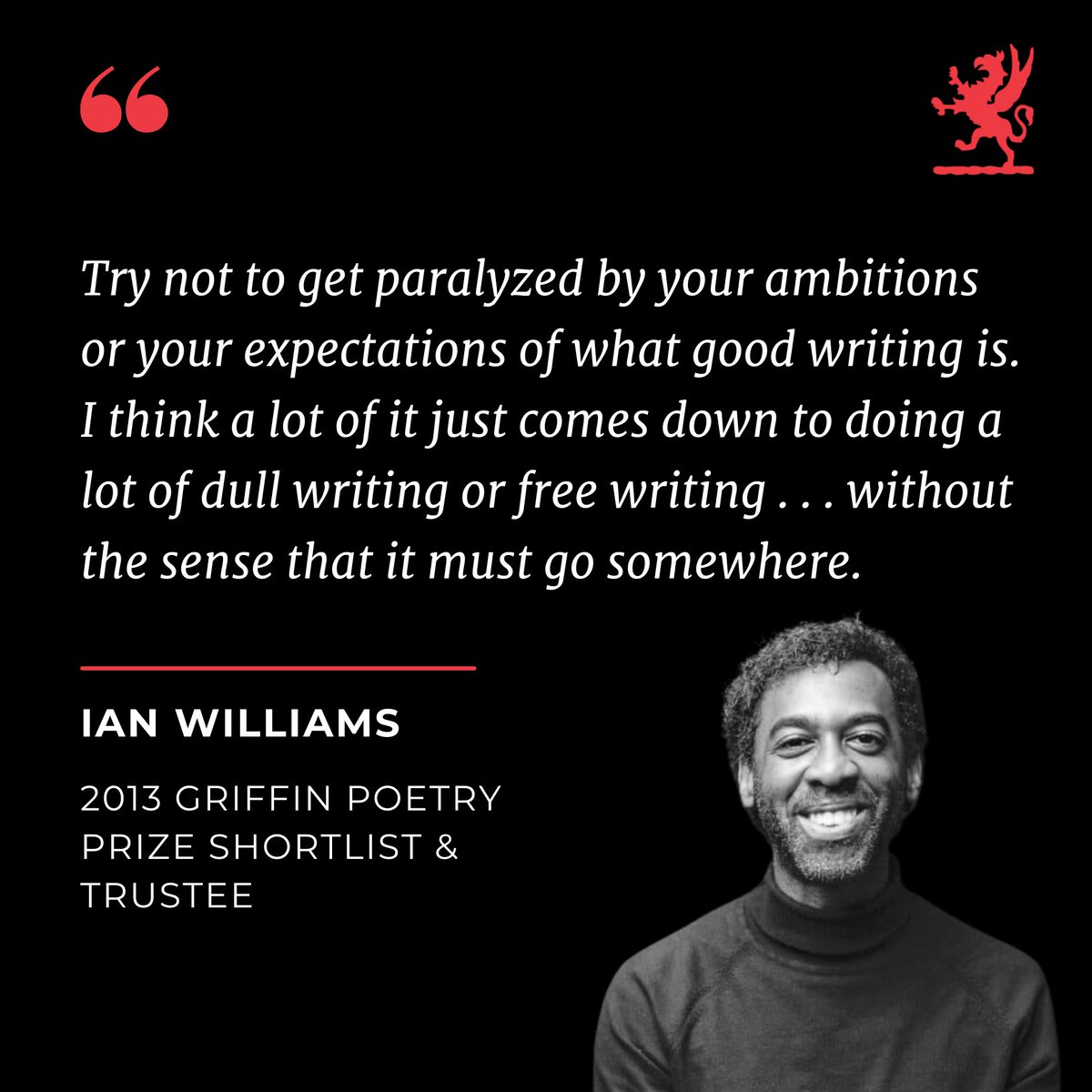Griffin Poetry Prize (@griffinpoetry) on Twitter photo This week’s writing tip comes from Griffin Poetry Prize Trustee and 2024 CBC Massey Lecturer, Ian Williams (<a href="/ianwillwrite/">Ian Williams</a>). His poetry collection, 𝙋𝙚𝙧𝙨𝙤𝙣𝙖𝙡𝙨, was shortlisted for the 2013 Griffin Poetry Prize. This week’s writing tip comes from Griffin Poetry Prize Trustee and 2024 CBC Massey Lecturer, Ian Williams (<a href="/ianwillwrite/">Ian Williams</a>). His poetry collection, 𝙋𝙚𝙧𝙨𝙤𝙣𝙖𝙡𝙨, was shortlisted for the 2013 Griffin Poetry Prize.
