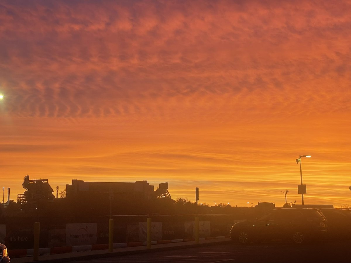 Beaver Stadium looking mighty gorgeous this fine evening! #PennState 🏈