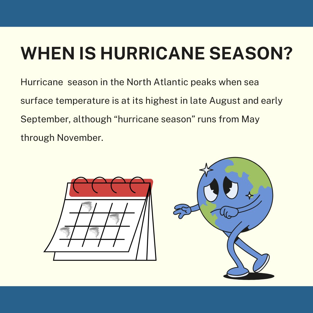CSULBGeography's tweet image. After the recent hurricanes like Milton, Helene, Francine and Oscar, our buddy Geo Jeff dusted off his glasses to teach you guys about hurricanes and weather-related courses at CSULB!

Have any more Geography questions for Geo Jeff? Comment down below!

#csulbgeography #hurricane