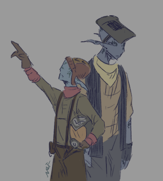 thrill_chasers's tweet photo. Day 56! Different plans, Art by @Neflil #outerwilds #outerwildsfanart https://t.co/ygG7hgyNoj