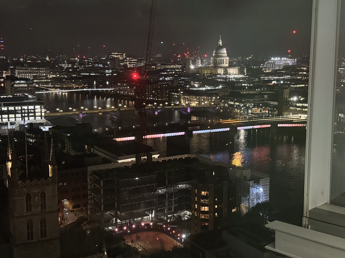 Dan_Martin's tweet photo. After a day covering the Budget with @emmaljones @DanielWoolf16 @Lizziepin for @e_nation, I ended it on the 17th floor of @thetimes HQ hearing from other people who’ve covered it!
#Budget2024 #AutumnBudget #thetimes #timesplus https://t.co/btAeuBgbaZ
