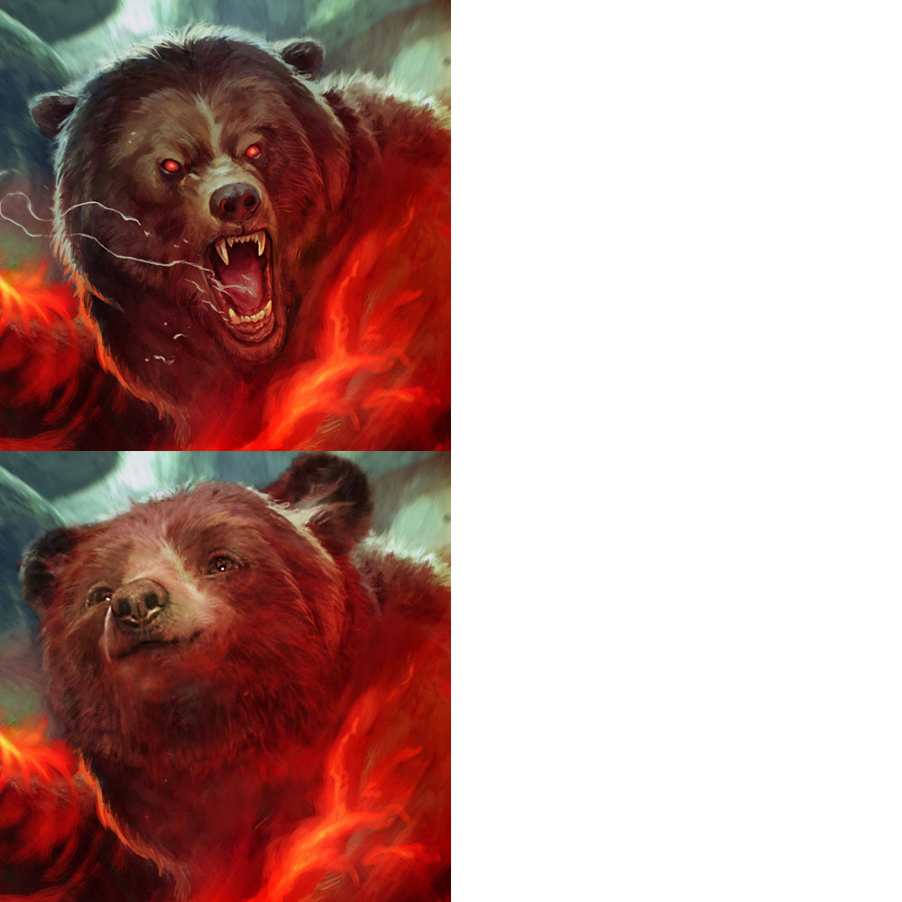 livingcardsmtg's tweet photo. wake up babe, new meme template just dropped https://t.co/4v4sPQuVYx