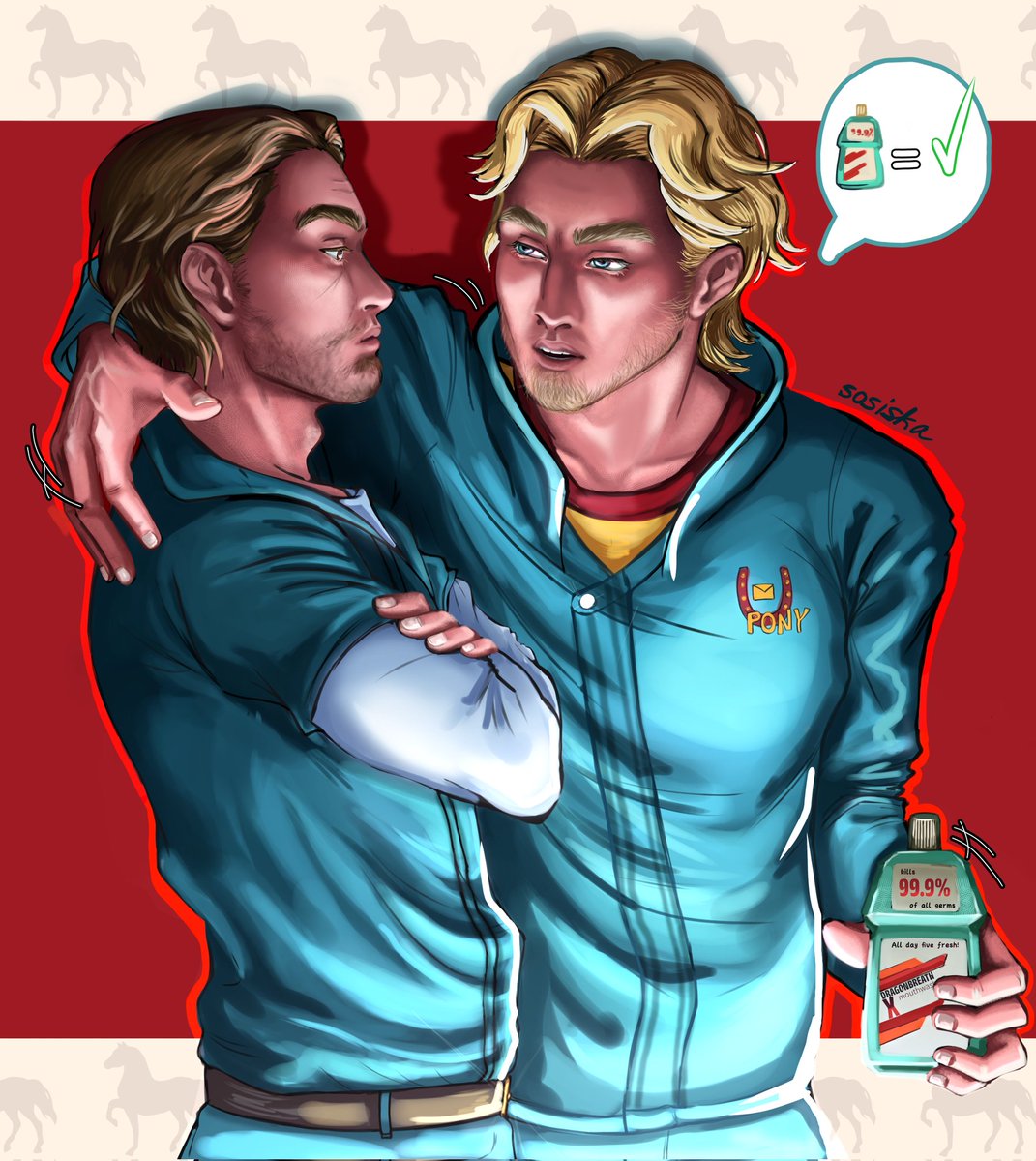 SOSISKA_LOV's tweet photo. I really wanted to draw art based on this game. I tried to do the best I could. 60 hours of my life have been spent. 😅
#mouthwashing #mouthwashinggame #curly #jimmy #art https://t.co/1XPMDWsbIW