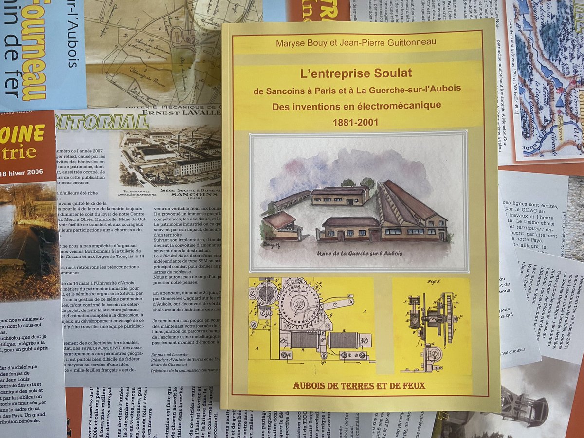 Parution d’un livre 📖 

Le 20e, quartier ouvrier, regorgeait à l'époque d'usines à tous les coins de rue. À travers ce livre qui évoque le Paris disparu, on nous emmène à la découverte de l'une d'entre elles : l'entreprise Soulat !

Présentation du livre à #Paris20 en 2025 ! ⤵️