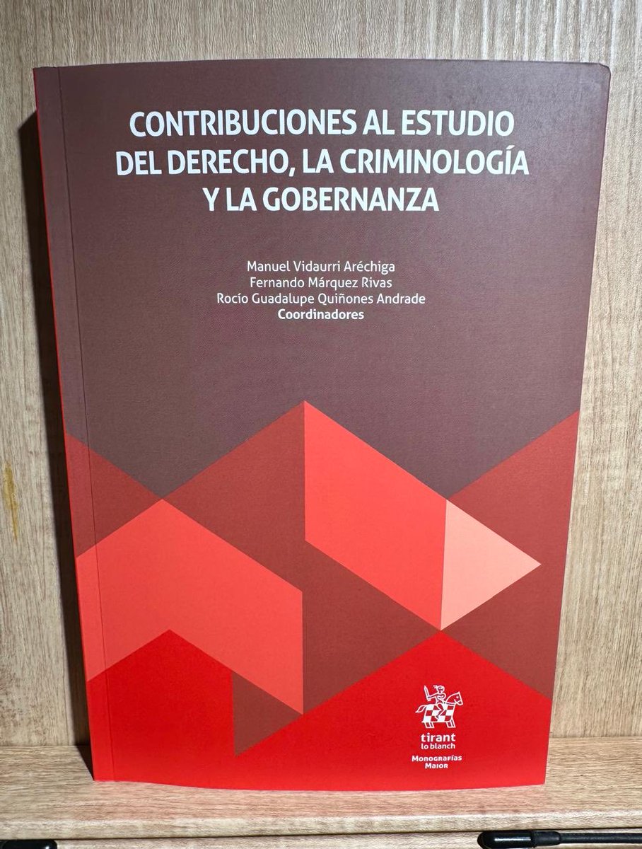 Coordinación de Manuel Vidaurri Aréchiga ( ⁦<a href="/DrVidaurri/">MANUEL VIDAURRI A.</a>⁩ ), Miembro Correspondiente de la Academia Mexicana de Ciencias Penales en Guanajuato. Disponible en ⁦<a href="/Tirantmexico/">Tirant México</a>⁩ 👇