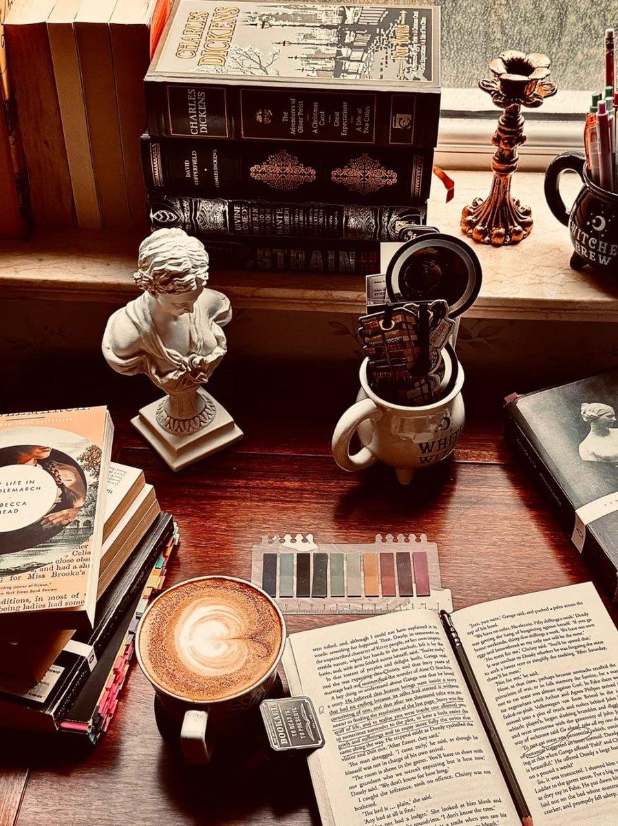 ☕️a cup of coffee a book (or three)  a day ahead of you with no plans At the end of August,😘
