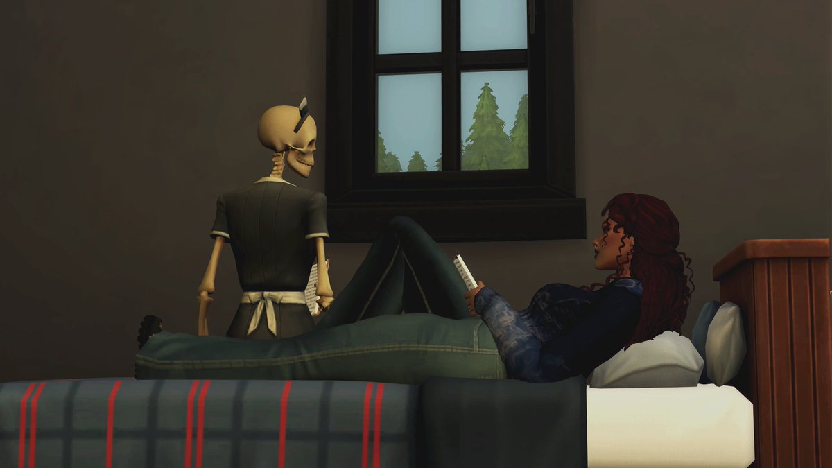 moonjellysims's tweet photo. She's been hard at work around the house, cleaning and helping Cordelia study for the Reaper's Rewards
#thesims4 #simjews #showusyoursims https://t.co/7ul4BAhAKi