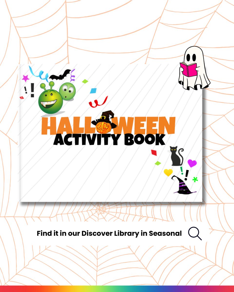 BookCreatorApp's tweet photo. 🎃📚 Get into the spooky spirit with our Halloween Activity Book! Perfect for fun and creative classroom activities—full of eerie surprises! 👻🕸️

Remix your copy and let the Halloween fun begin! https://t.co/ORL6AWteln https://t.co/cVVnnzPKYl
