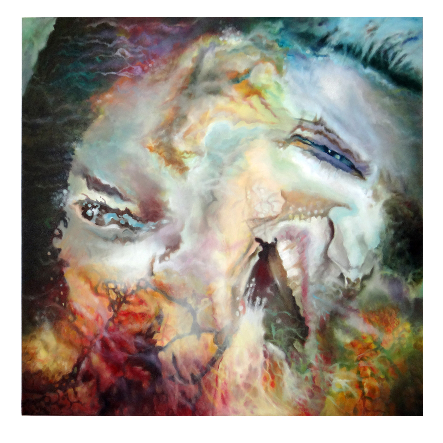 From the series "Mutations" oil on canvas (90 X 90 cm) #oilpainting #art