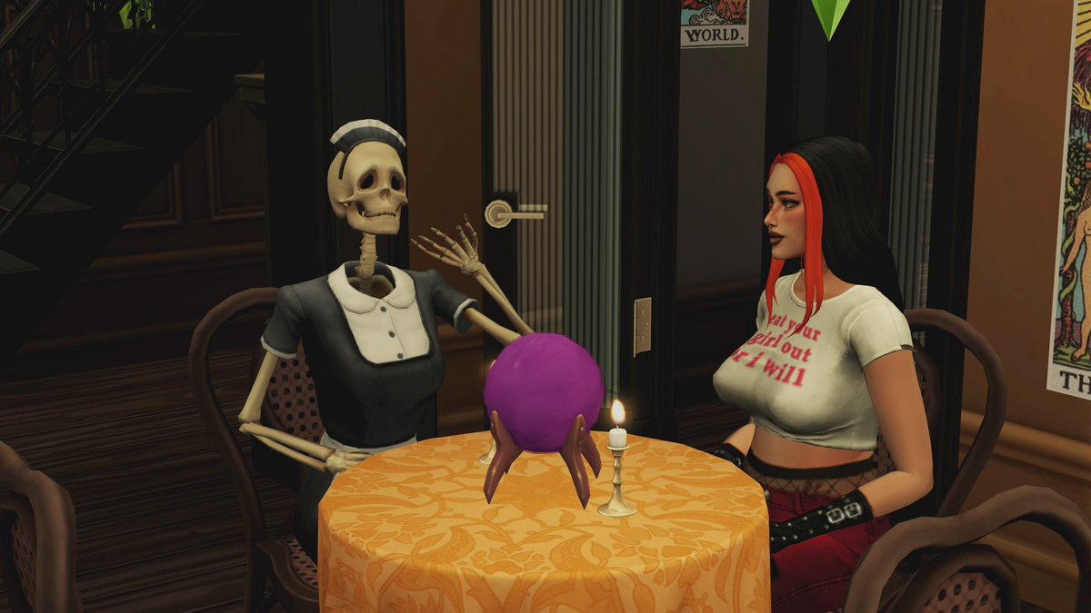 moonjellysims's tweet photo. Forgot to mention Cordelia had summoned Bonehilda
#thesims4 #simjews #showusyoursims https://t.co/Tvpwg1jNse