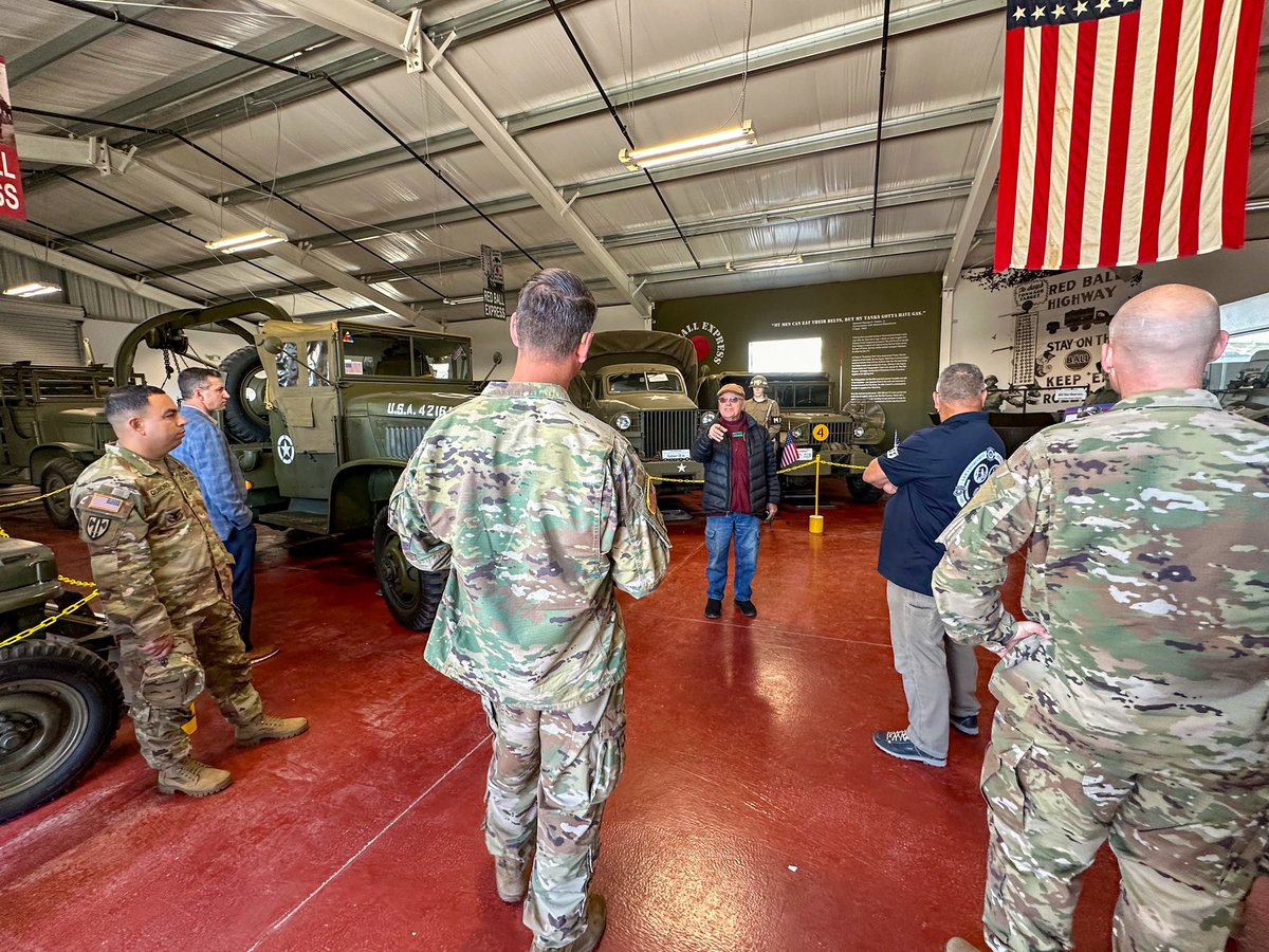 Today’s Community Relations Executive Board meeting takes place at the Paso Robles Estrella Warbird’s museum. What a wonderful place to be today! #forthunterliggett  #usarmyreserve #estrellawarbirdsmuseum #comrel #beallyoucanbe usarmyreserve Estrella Warbird Museum