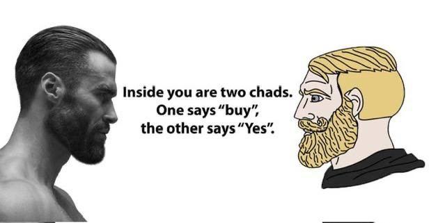 Two Chads 

$YES