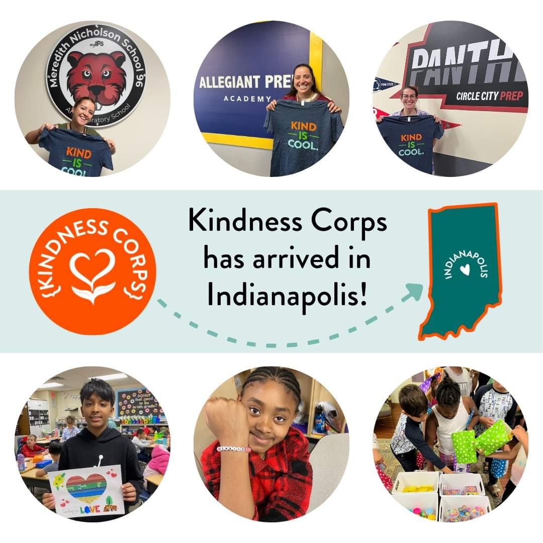 Principal LaShonda Huff (@lashonda_huff) on Twitter photo This school year, our Kindness Corps program is debuting in Indianapolis, empowering 2nd-4th graders to choose kindness, make a difference, and build friendships with everyone around them.
In this first year, we’re thrilled to partner with <a href="/Nicholson96IPS/">Meredith Nicholson School 96</a>
<a href="/brynn_kardash/">Brynn Kardash</a> This school year, our Kindness Corps program is debuting in Indianapolis, empowering 2nd-4th graders to choose kindness, make a difference, and build friendships with everyone around them.
In this first year, we’re thrilled to partner with <a href="/Nicholson96IPS/">Meredith Nicholson School 96</a>
<a href="/brynn_kardash/">Brynn Kardash</a>