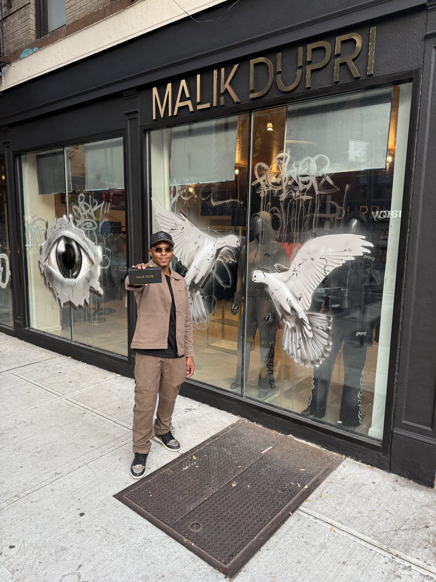 Just opened my own store in SoHo NY
A like or repost would mean the world to me 🙏🏾
malikdupri.com
