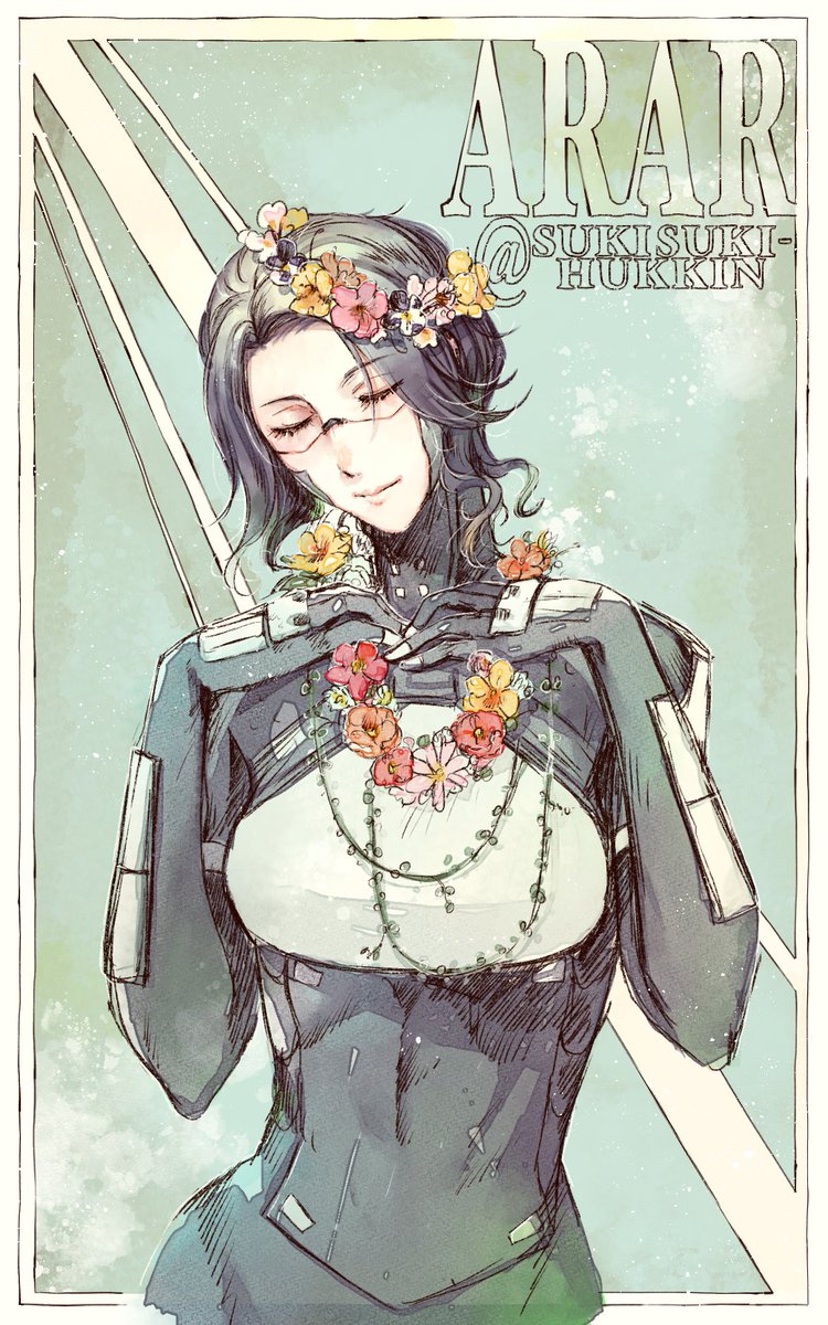 SUKISUKI_HUKKIN's tweet photo. 💚🍀
 #SIGNALIS  #signalisfanart https://t.co/bOU4YXl8u8