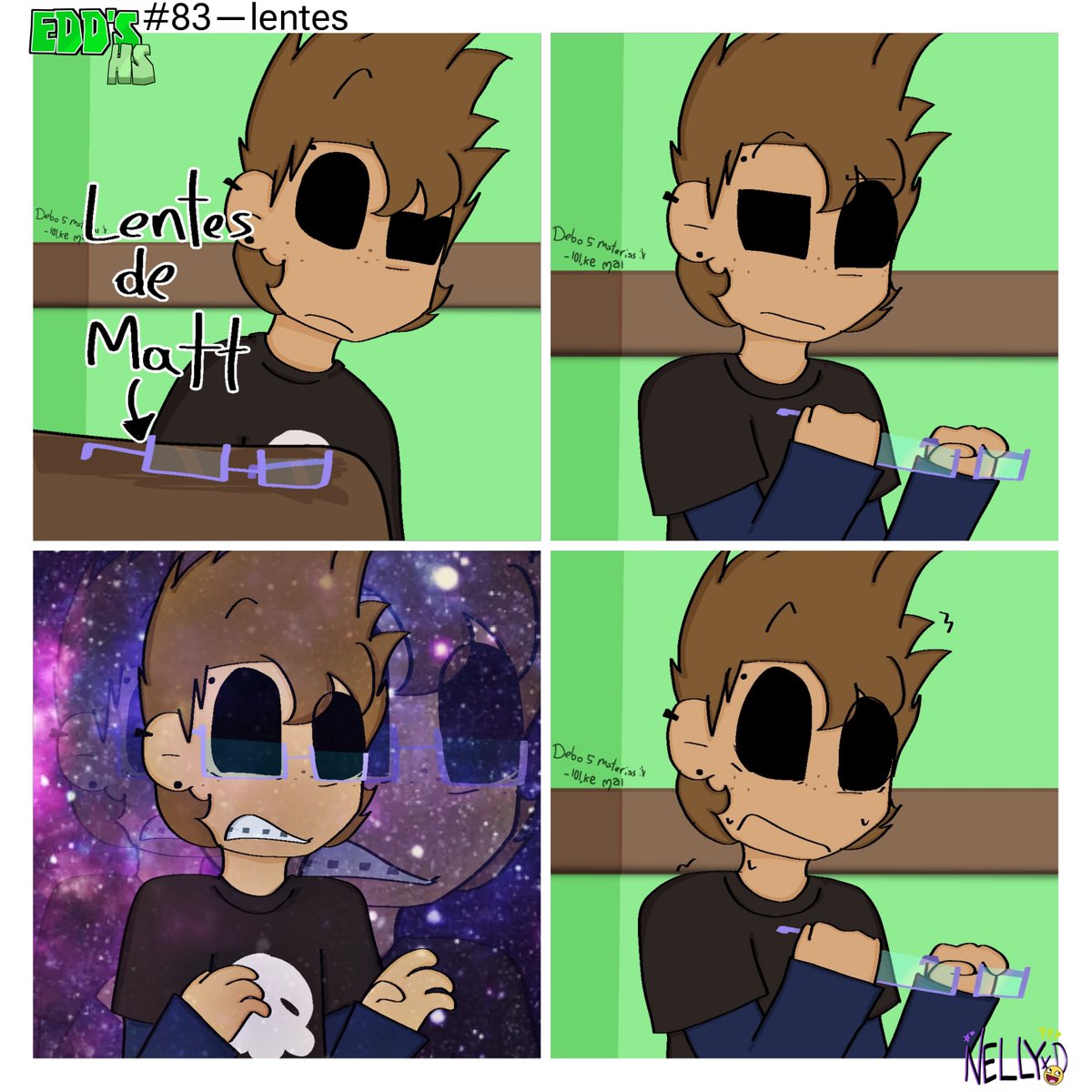 HsEdds's tweet photo. 🎸Matt tiene serios problemas con la vista🎸
COMIC POR: @/Nellyxdd en youtube!
#eddshs // #eddhs //#eddsworld // #eddsworldhs // #eddshscomic // #eddsworldfanart https://t.co/yWu8mt8ifY