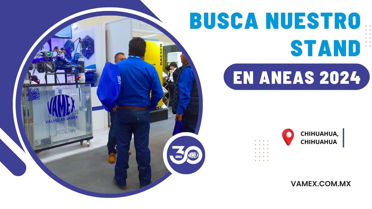 Vamex's tweet photo. Estamos a unos cuantos días de presentarnos en la EXPO ANEAS 2024 y estamos más que preparados para mostrarte el nivel de VAMEX
#VAMEX #Ingenieria #Válvulas #EXPOANEAS #ANEAS2024 #Chihuahua https://t.co/aJcF0zkIyp