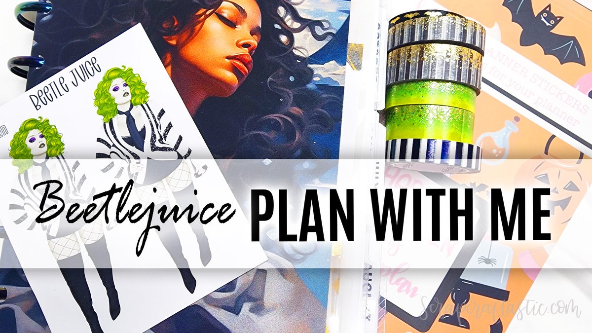 scrapcraftastic's tweet image. Planner Fail: I Dropped a Stamp &amp;amp; Misspelled Beetlejuice Plan With Me youtu.be/4xKwFmHMAHE?si… #planwithme #stalogy #weeklysetup