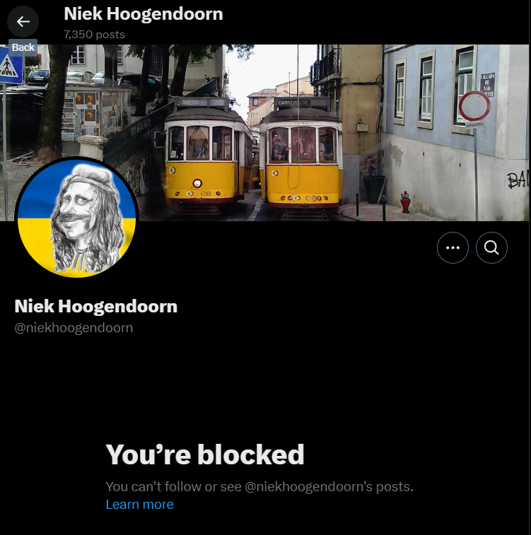 HHV5E's tweet photo. @niekhoogendoorn @SlapendNed @ZelenskyyUa #LeftDog that shouts and then blocks.ππ€£ https://t.co/qvcrxKfDSd