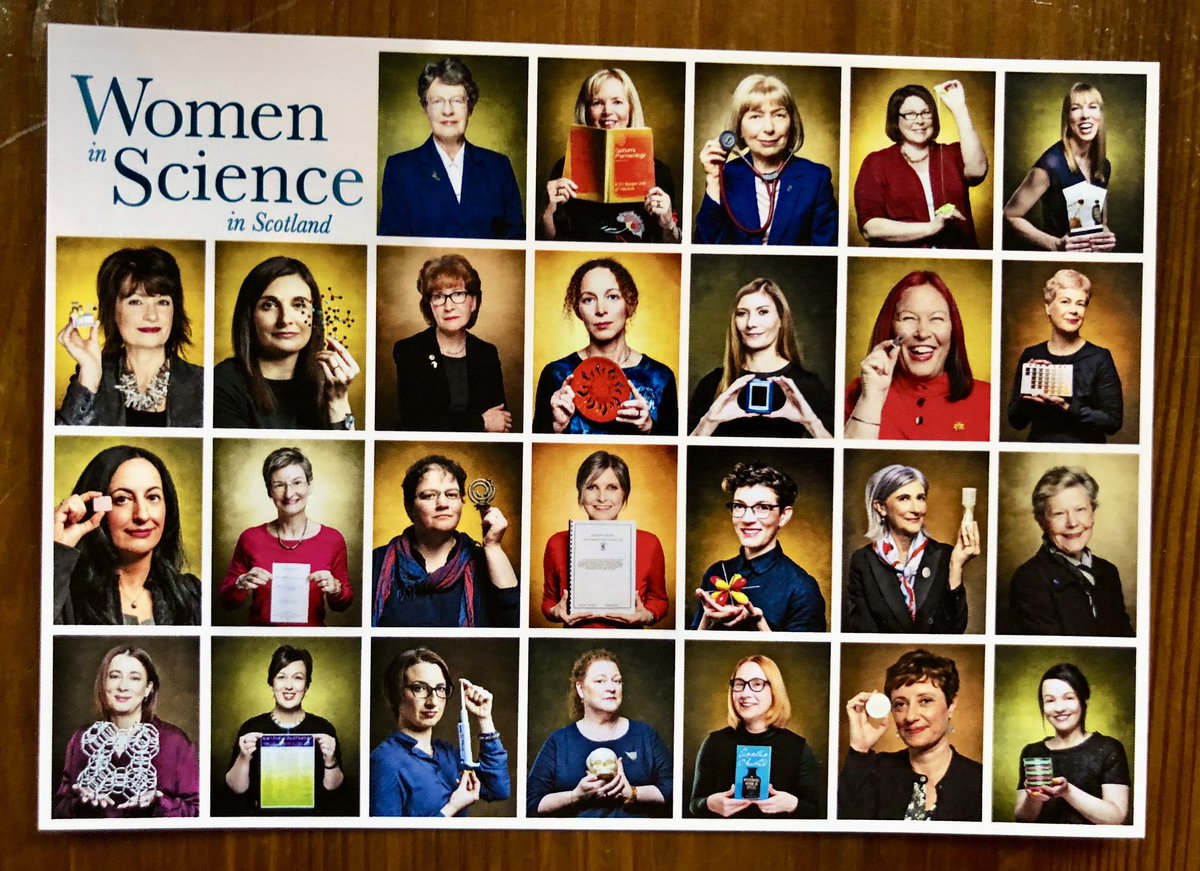Delighted to see portraits of women in science in Scotland adorning the <a href="/RoyalSocEd/">Royal Society of Edinburgh</a> room. 
What a coincidence to visit this on the day when Britain’s first ever female Chancellor of the Exchequer delivers her first budget.