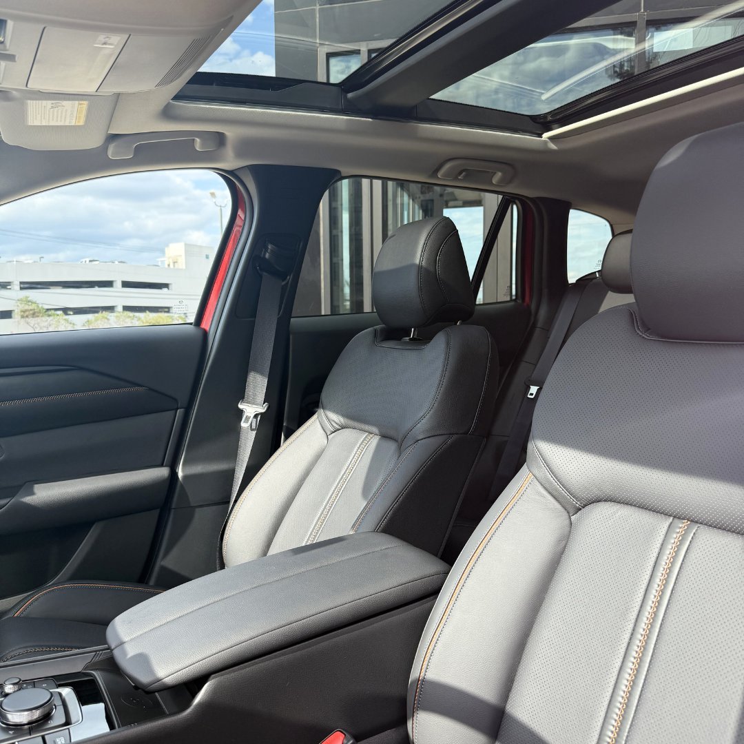 BeasleyMazda's tweet photo. The 2025 #Mazda CX-50 Hybrid has arrived in Austin! This All-Wheel Drive SUV delivers increased fuel efficiency with an EPA-est. 38 MPG combined. Come see this beauty in person at Mazda Central. 

Learn more: https://t.co/dlVtyYxNsz https://t.co/ehefzs4y66