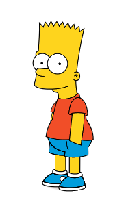 theuseraqua's tweet image. i got bored so i removed the shading of that one bart render.