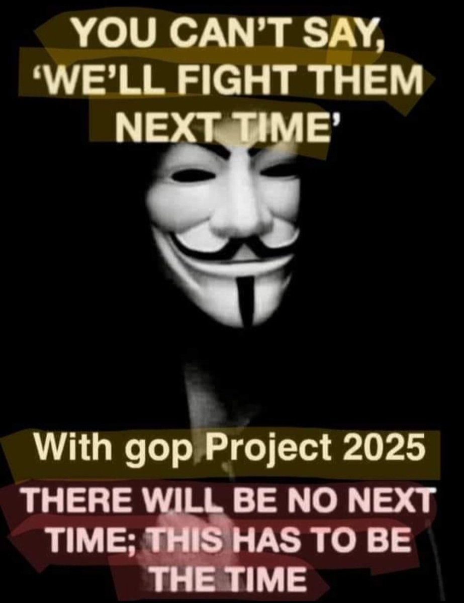softtail65's tweet photo. The time is NOW. We must STOP Project 2025. 
This isn't, "They don't have a plan."
They have a plan. 
Their plan IS Project 2025.
We Can, and we will Win! 
WE HAVE TO VOTE! 🗳💙
Stop Project 2025, VOTE 💙
https://t.co/MiK49WdoDu https://t.co/WBCChBlETK