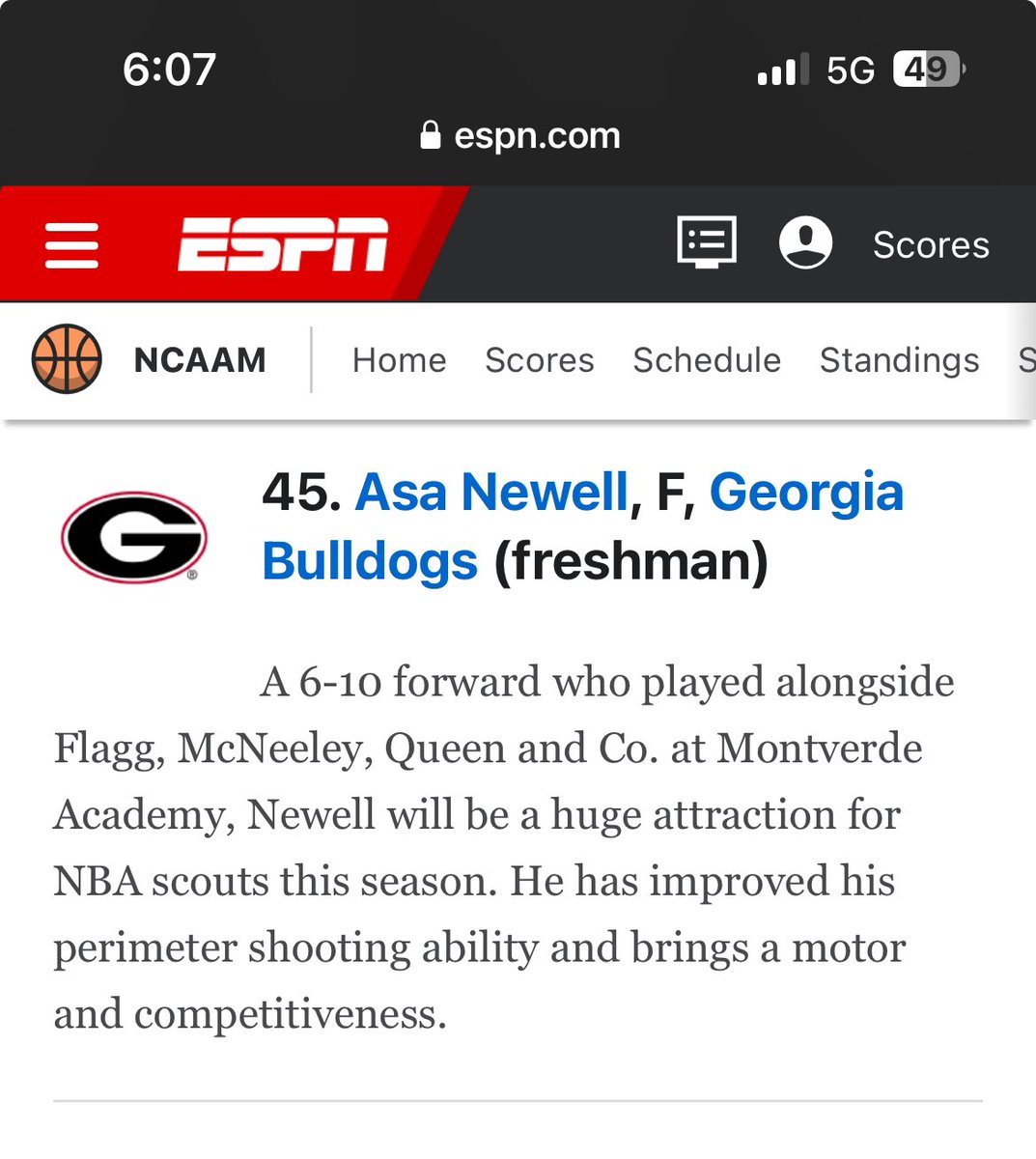 crusaderball23's tweet photo. Says a lot about @1FamilyHoops that their have 2 guys mentioned in the @espn newcomers list for the upcoming college basketball season. https://t.co/a1Xpm076i7