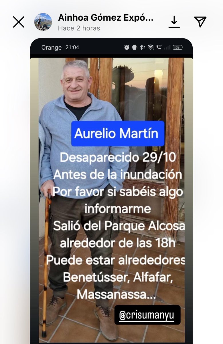 lavecinarubia's tweet photo. Difundo por aquí un caso que me ha pasado una chica en Instagram, es el tío de una amiga suya, yo le he pedido un teléfono por si alguien puede saber algo, que pueda contactar con ella.
Gracias por difundir.
Perdón si no veo todos los mensajes, estoy haciendo lo posible. 🩷 https://t.co/nejJ6LAirq