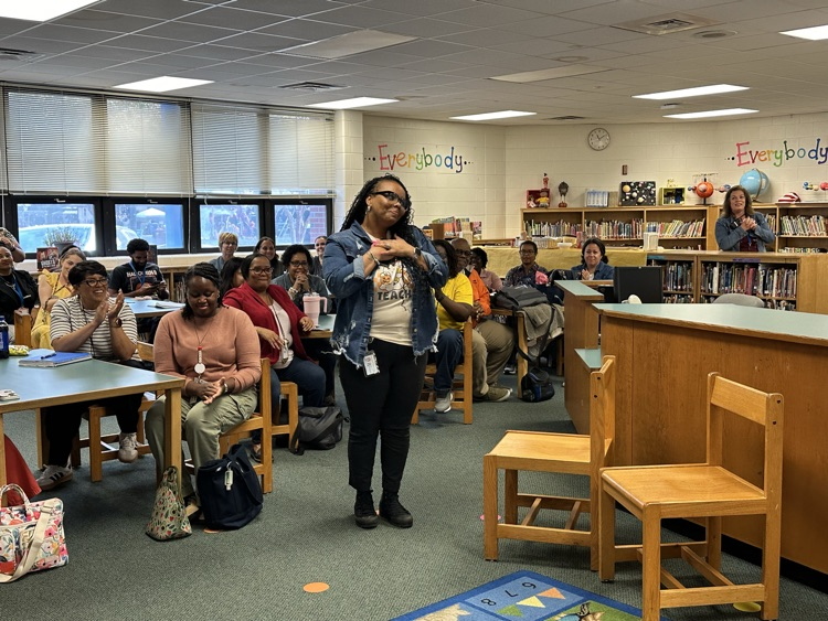 SWEbruins's tweet photo. Congratulations to SWE's Literacy Teacher of the Year, 5th grade teacher, Mrs. Stefanie Wilson! #cpsinspires #ltoy #swebruins https://t.co/MKbj1ZgYTH