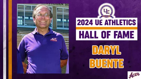 UE AlumniAssociation (@uealumni) on Twitter photo On Saturday, Nov. 9th, <a href="/UEAthletics/">UE Athletics</a> will honor Daryl by inducting him into the Hall of Fame, alongside other Purple Aces legends! Don’t miss this special night. Get your tickets at uealumnionline.com/hof24
#ForTheAces #HallOfFame On Saturday, Nov. 9th, <a href="/UEAthletics/">UE Athletics</a> will honor Daryl by inducting him into the Hall of Fame, alongside other Purple Aces legends! Don’t miss this special night. Get your tickets at uealumnionline.com/hof24
#ForTheAces #HallOfFame