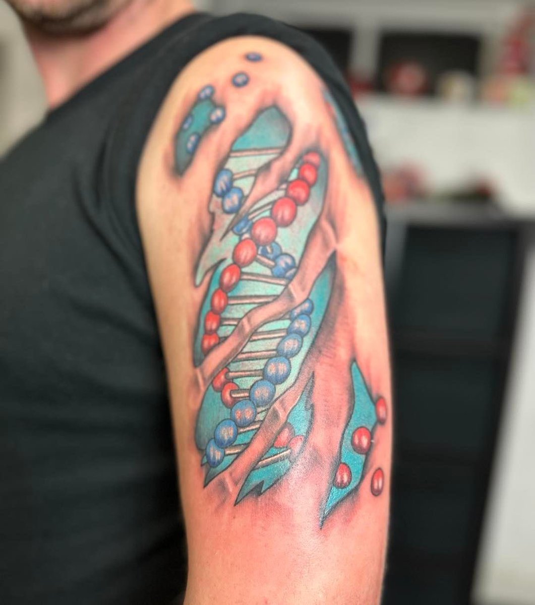 It’s all in the DNA … 🧬‼️

Enjoyed creating this one ☝🏻 

Don’t forget Cubedrop aka Mr Ink is a tattoo artist uk 🇬🇧 based with 15+ years in the game 

If you hold a <a href="/PercyGuin/">Percy 🐧</a> NFT you can also get HUGE % OFF on your tattoo sessions 

Keep that in mind penguins 😉