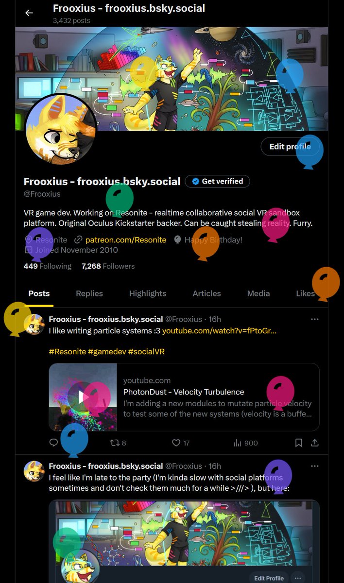 Frooxius @ MFF - frooxius.bsky.social tweet media