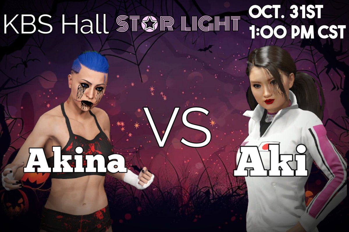 Another qualifier this time between old rivals as Akina squares off against AKI for a spot