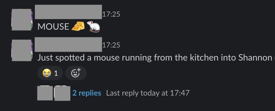 futuremice's tweet photo. Oh no, we've been spotted in W12!! We'd just come into the office to set our 24/25 objectives and seem to have caused some alarm. https://t.co/nyRLmVcELW