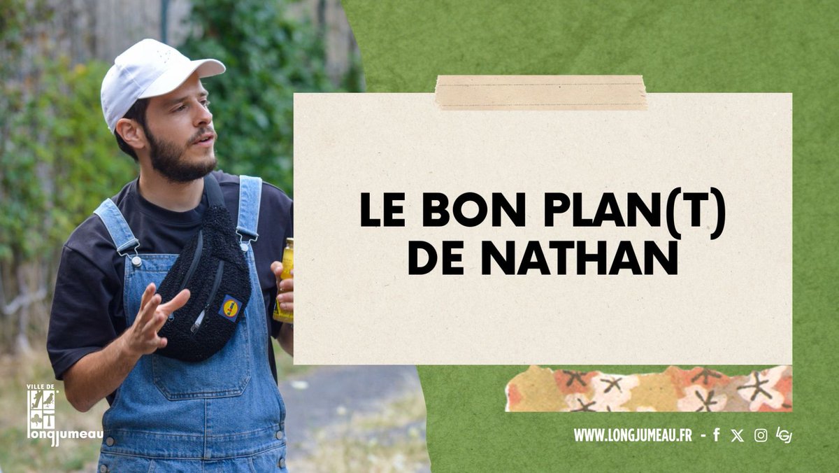 🌱 𝗡𝗮𝘁𝘂𝗿𝗲 | Notre animateur nature est de retour avec “Le bon plan(t) de Nathan” et ce mois-ci, on parle de plantes vivaces ! 

📺 Découvrez ses astuces : cutt.ly/lebonplan

🎥 Chaque mois, retrouvez un nouveau conseil de #jardinage sur la chaîne YouTube de la ville.