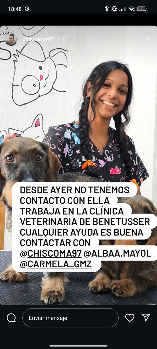 Si alguien la reconoce que se ponga en contacto, lleva desaparecida desde ayer en Benetússer. <a href="/GVA112/">Emergències 112CV</a> #DANA