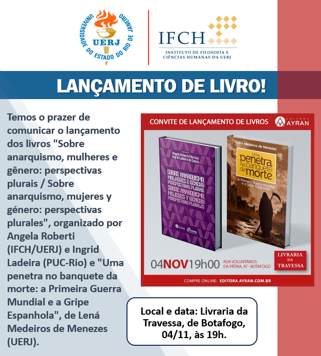 Instituto de Filosofia e Ciências Humanas da UERJ (@ifch_uerj) on Twitter photo 
