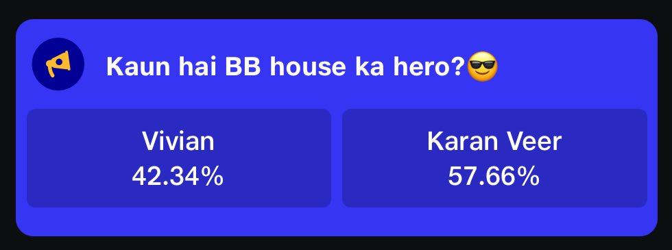 It doesn’t matter how much #BiggBoss18 but Neutrals are with #KaranVeerMehara